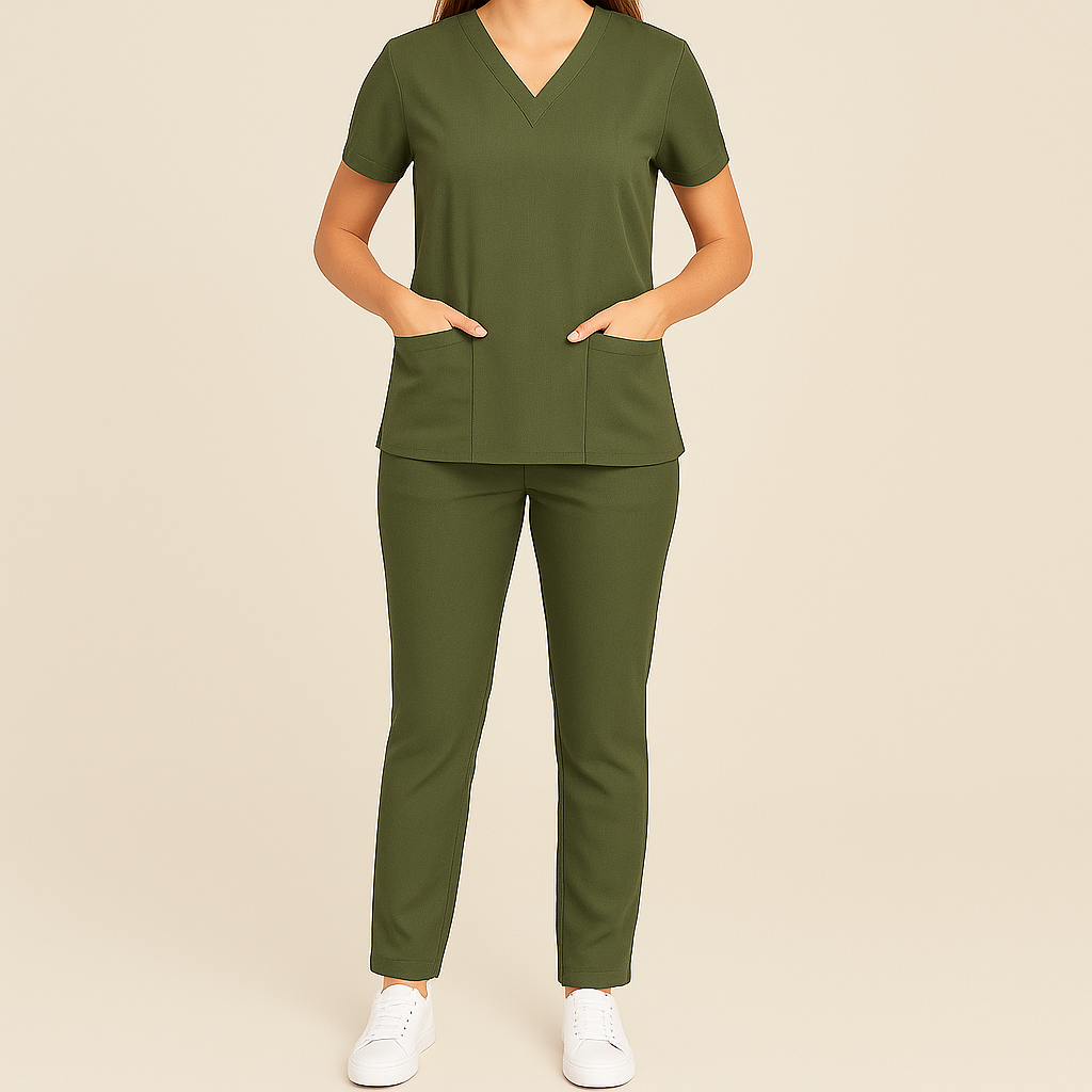 Women’s Premium Stretch Scrub Set