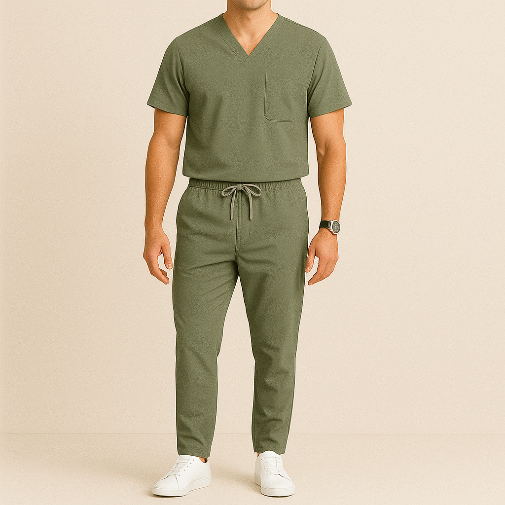 Men’s Premium Stretch Scrub Set