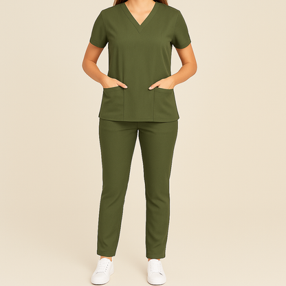 Women’s Premium Stretch Scrub Set